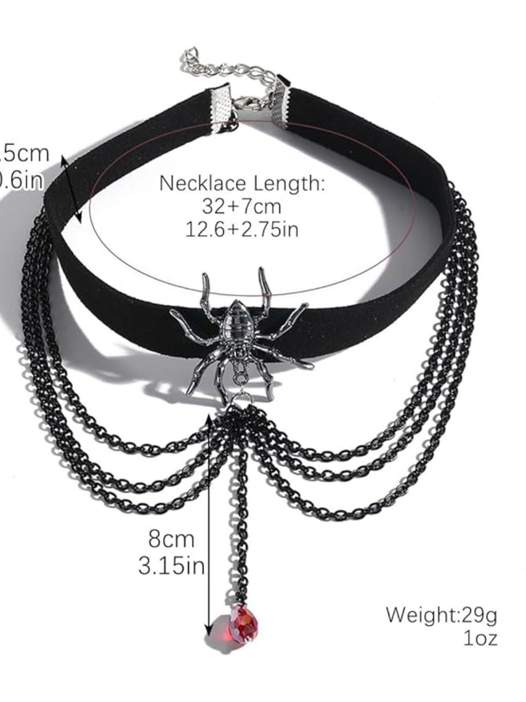 SALTY Pack of 2 Women Wicked Web Choker