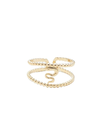 SALTY Women Cobra Coil Finger Ring