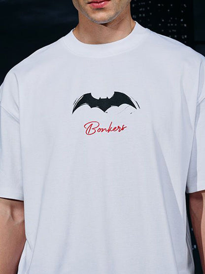 Men Batman Printed Pockets T-shirt