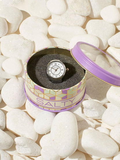 SALTY Pack of 2 Women Girl Boss SALTY Pack of 2 Watch Ring - Silver