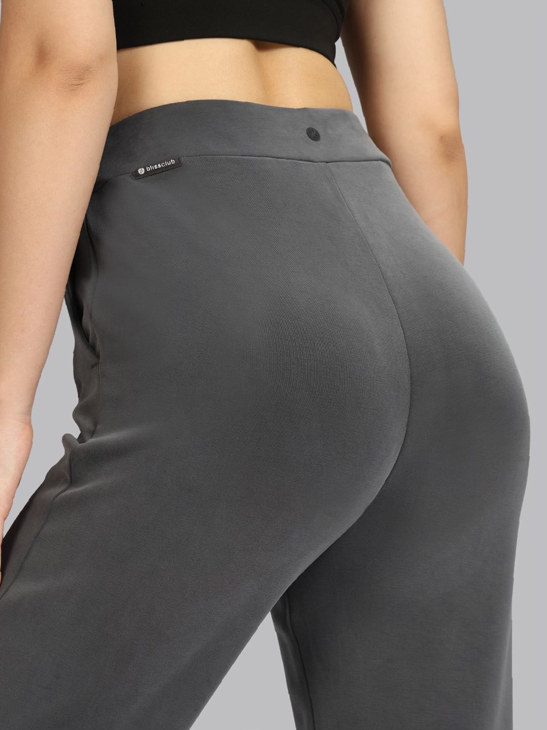 Women High-Rise Bare Butter Straight Fit Pants Tall
