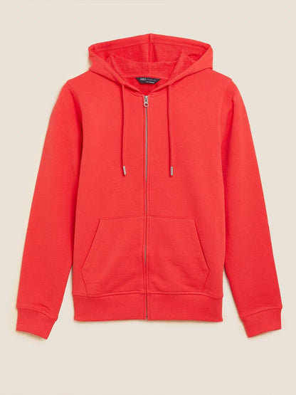 Hooded Cotton Sweatshirt