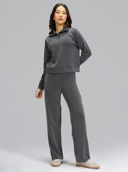 Women High-Rise Bare Butter Straight Fit Pants Tall