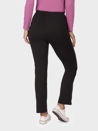 Women Ultimate Straight Fit High-Rise Pleated Trouser Tall Variant