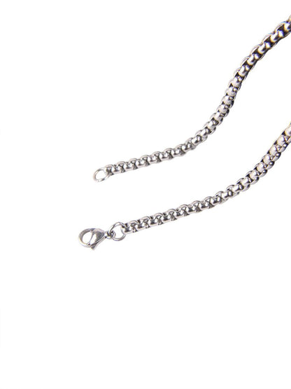 SALTY Pack of 2 Men Black Pip Cards Chain