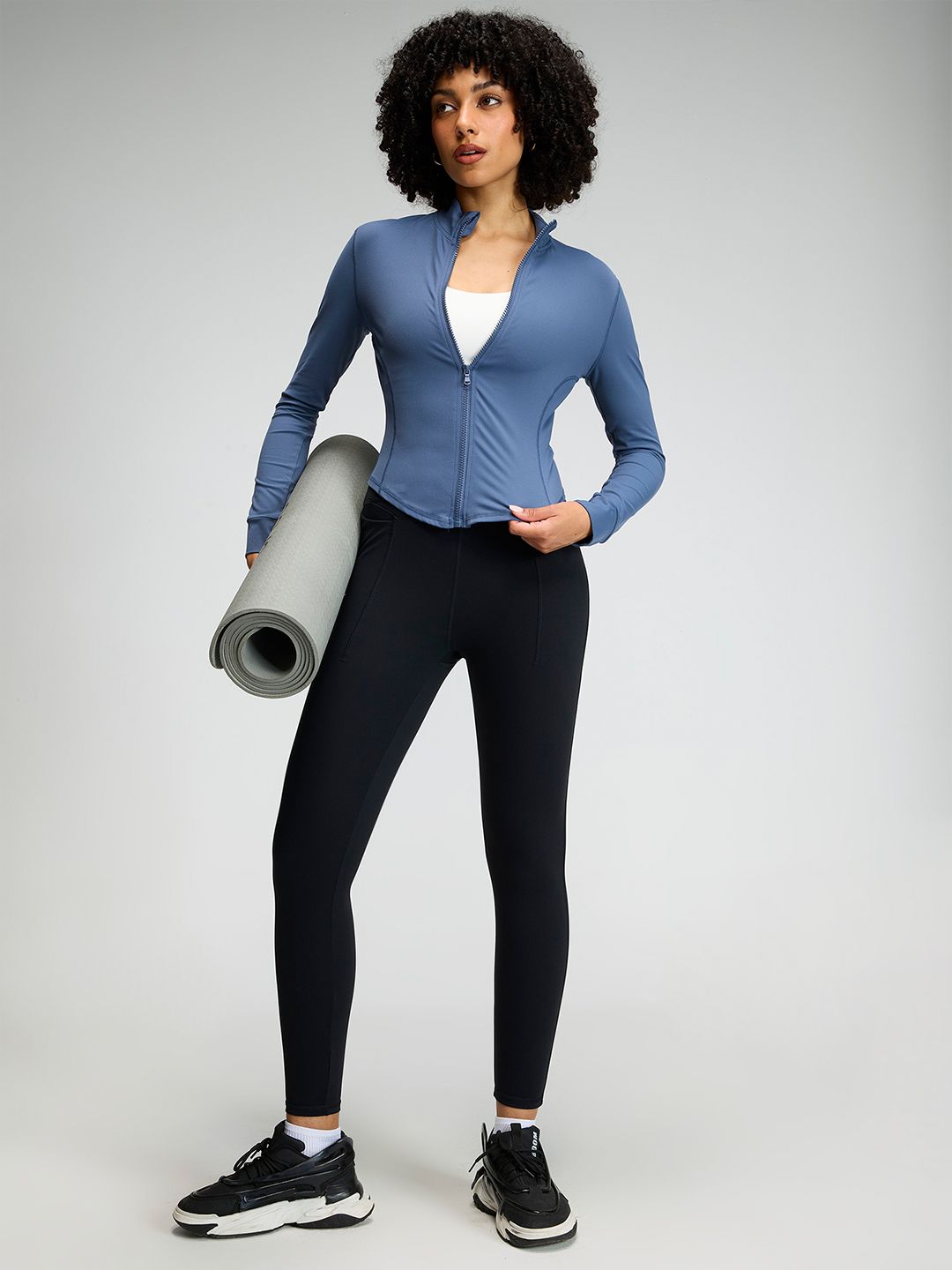 Black Hourglass Snug Leggings