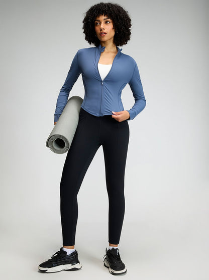 Black Hourglass Snug Leggings