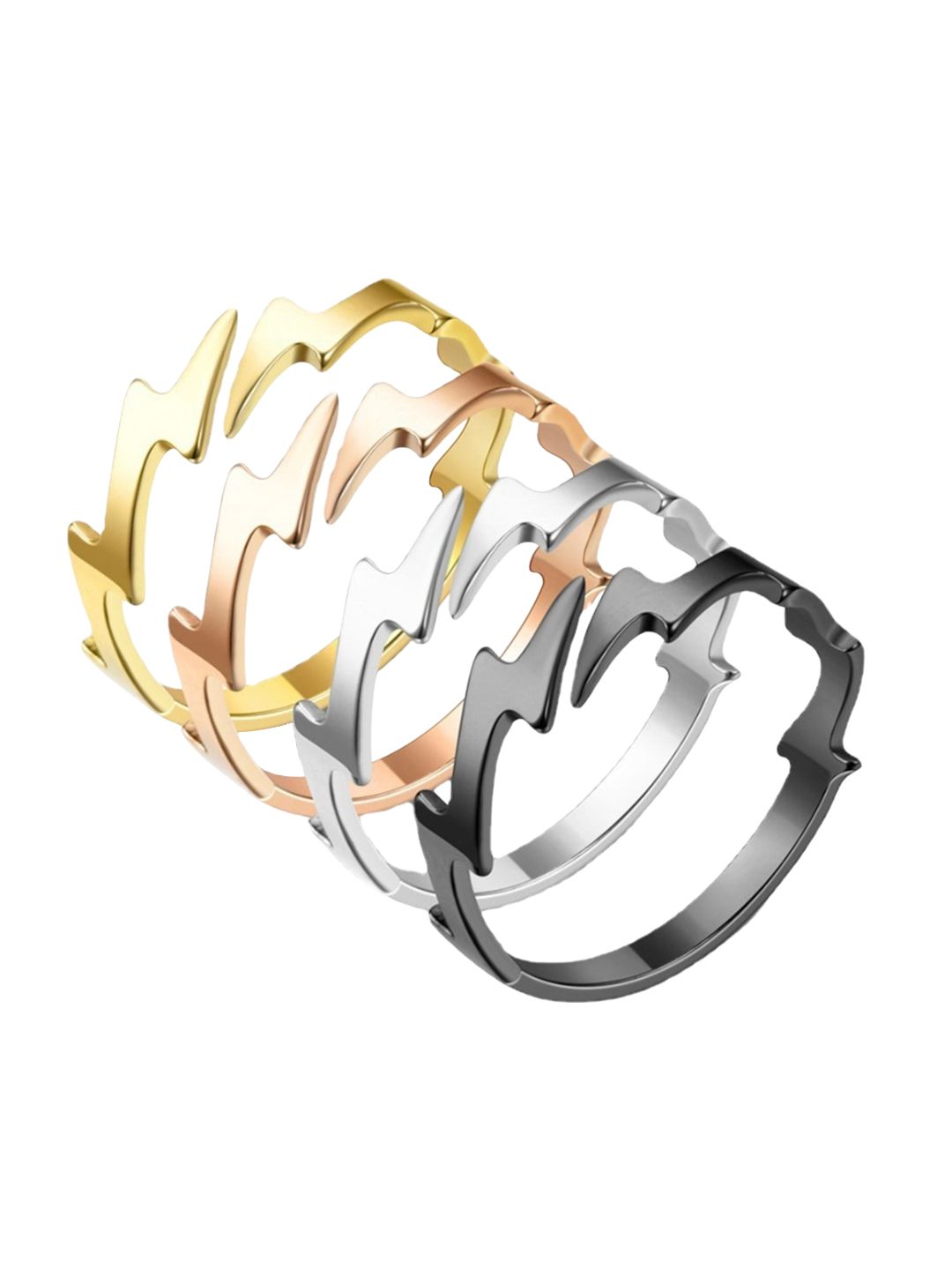 SALTY Men Stainless Steel Band Ring