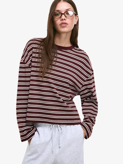Printed long sleeve T-shirt