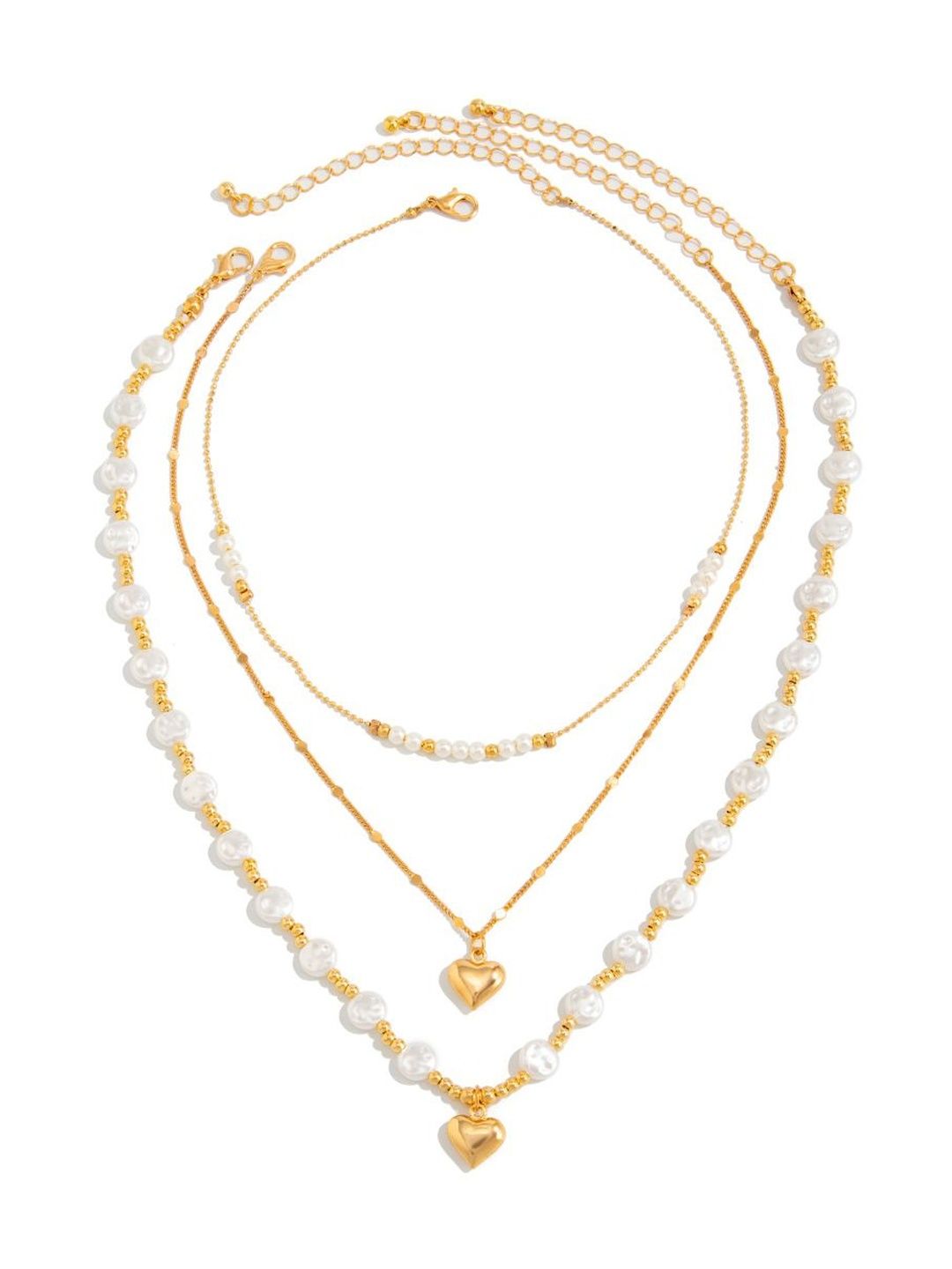 Gold-Plated Layered Necklace