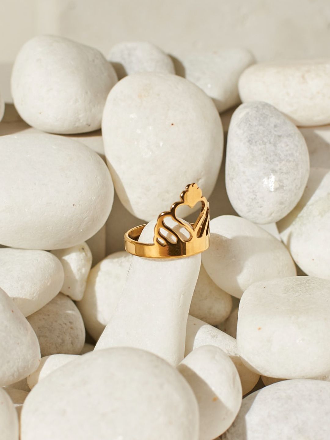 SALTY Nostalgic Noble Stainless Steel Finger Ring