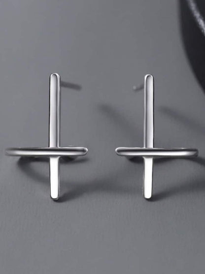 SALTY Stainless Steel Contemporary Studs Earrings