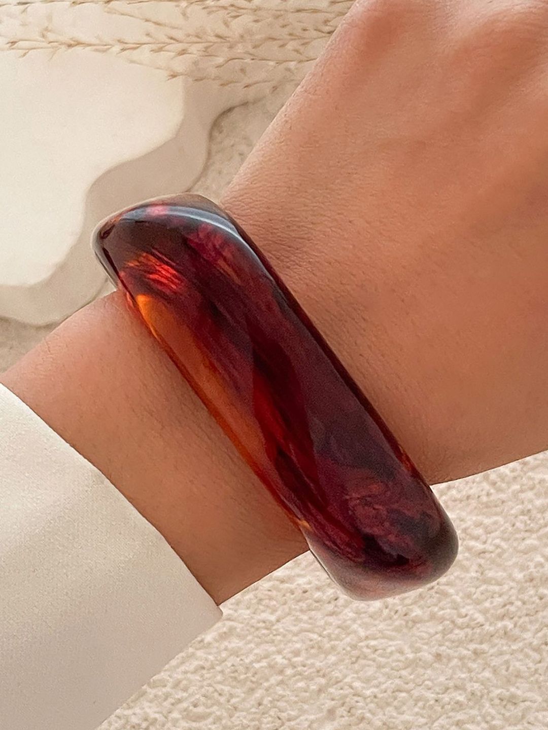 Women Handcrafted Bangle-Style Bracelet
