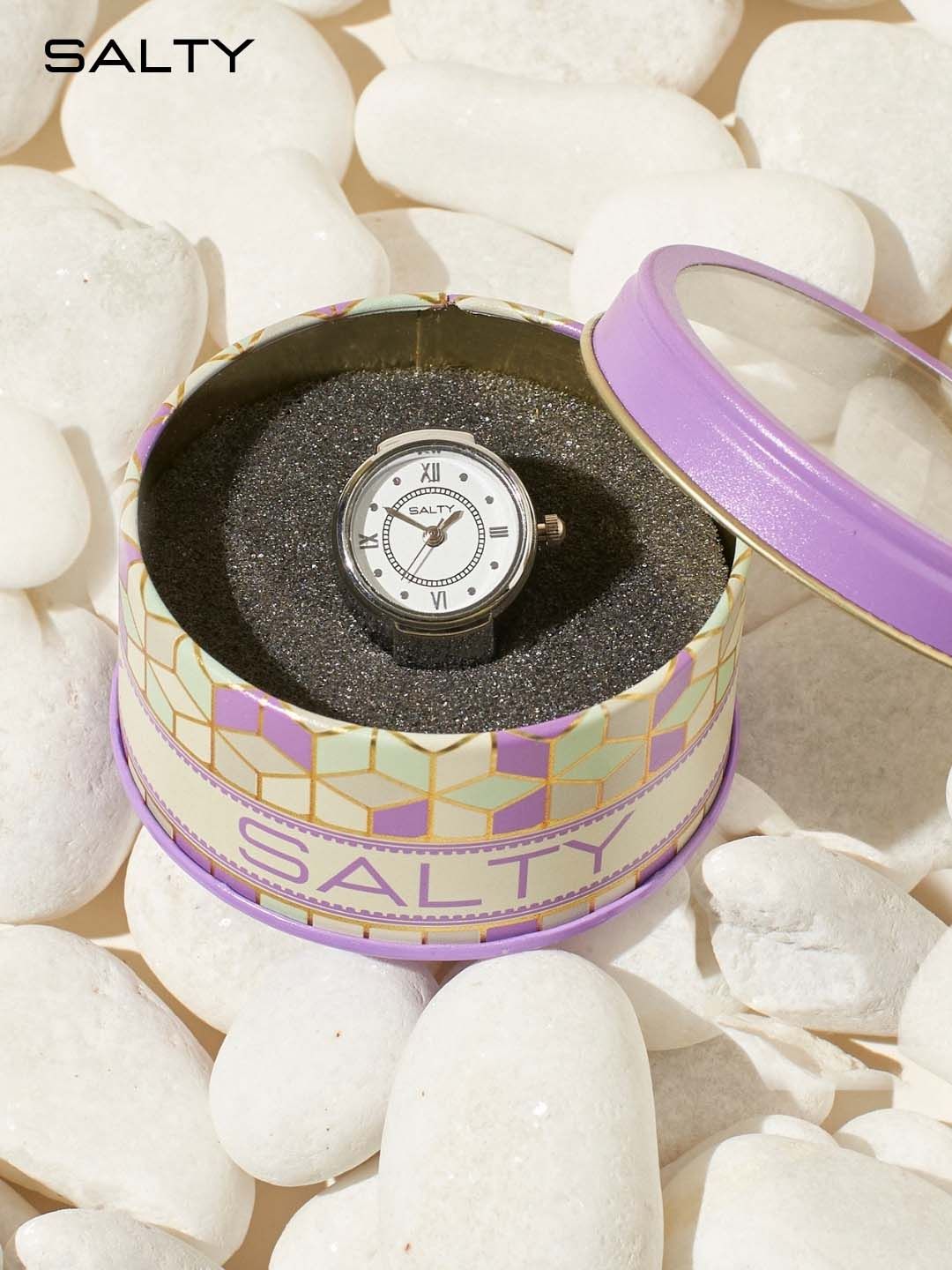 SALTY Stretchable Watch Ring for Girls