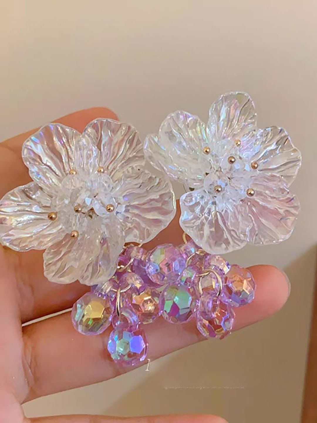 Floral Drop Earrings