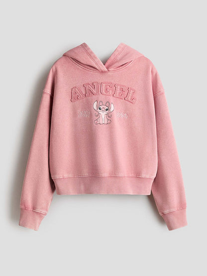 Motif-Detail Hoodie