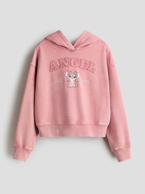 Motif-Detail Hoodie