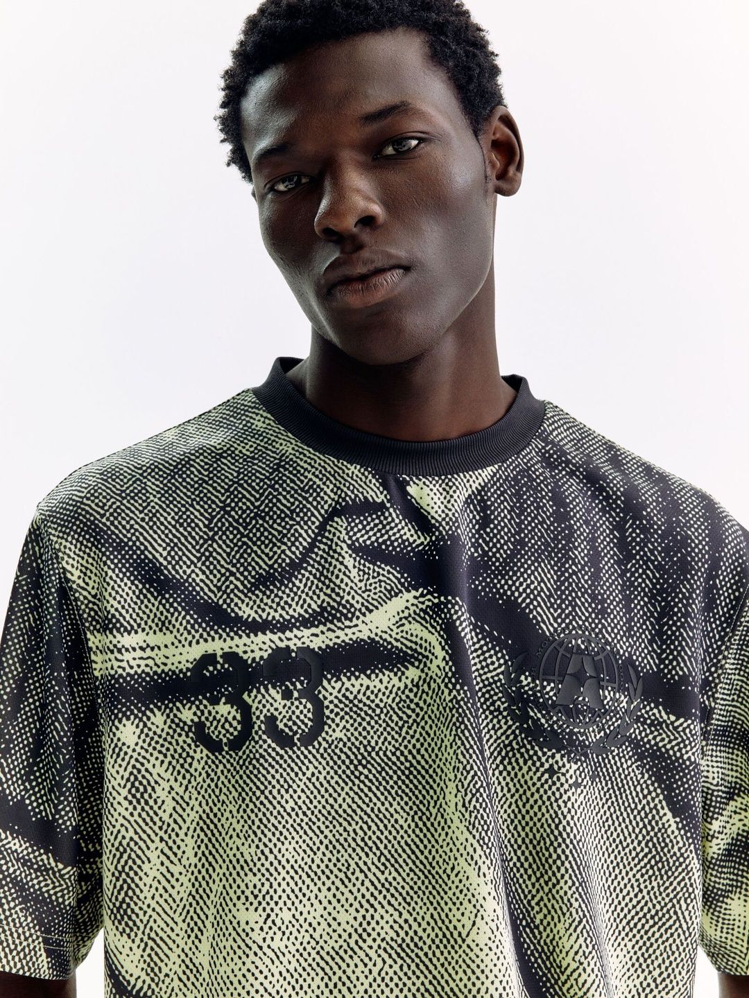 Oversized Fit Boxy-Style Printed T-Shirt