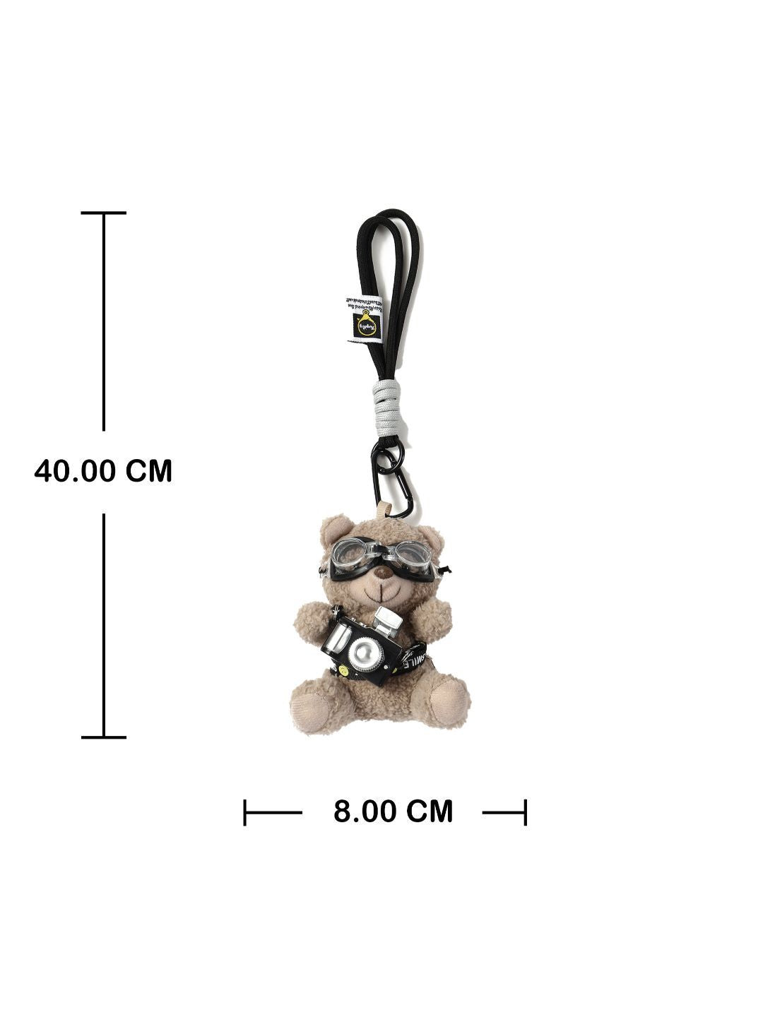 SALTY Travel Photographer Teddy Bag Charm
