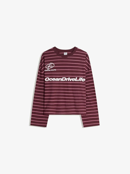 Oversized Fit long sleeve Printed T-shirt