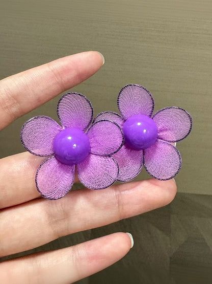 Floral Drop Earrings