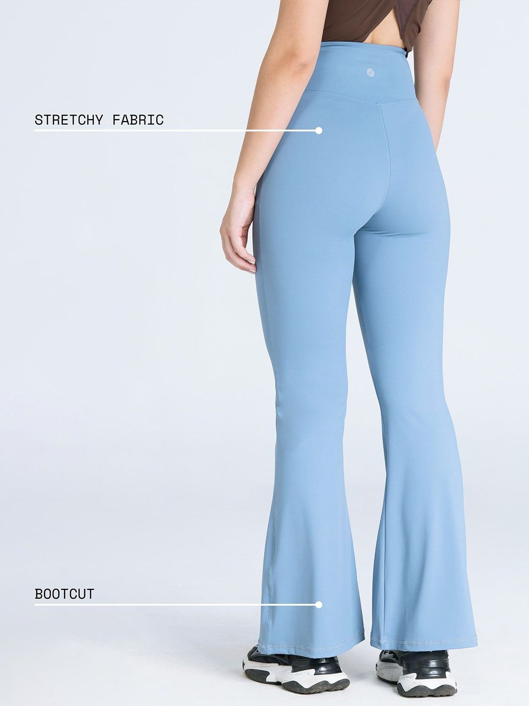 Women Pebble Tall Hourglass Flared Tights