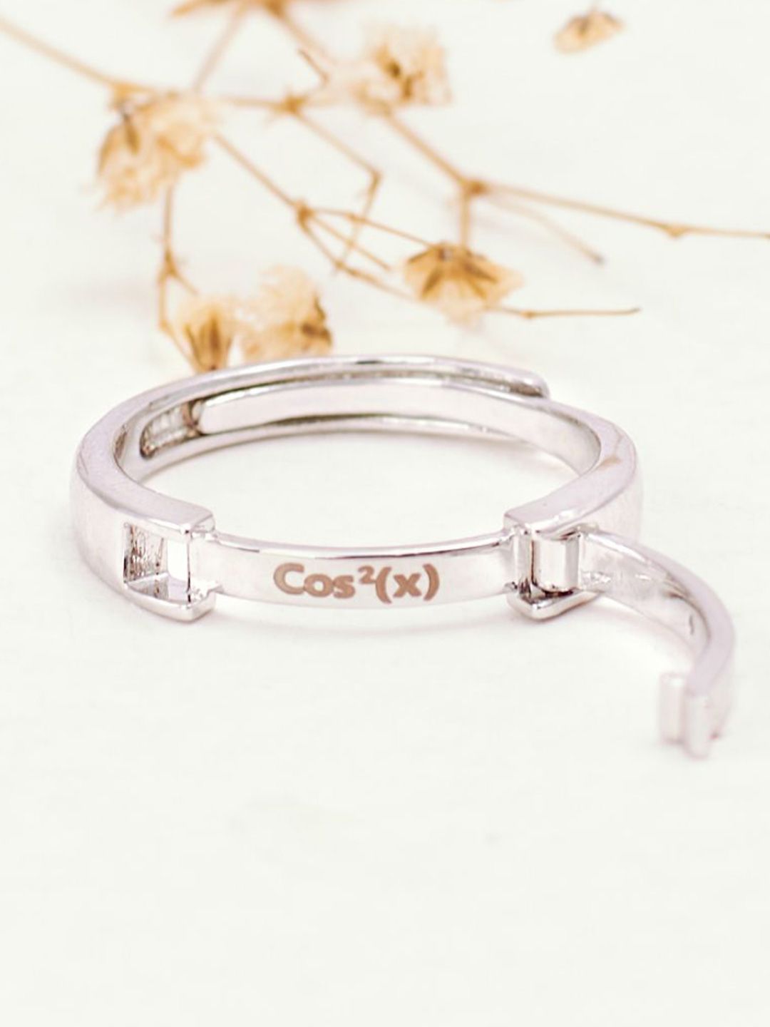 SALTY Cos-Sin Coded Couple Stylish Adjustable Finger Ring