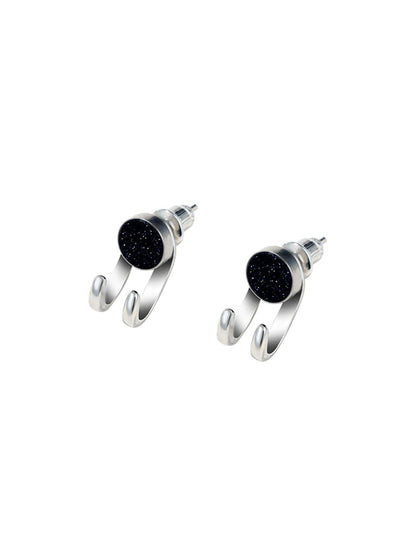 SALTY Stainless Steel Contemporary Studs Earrings