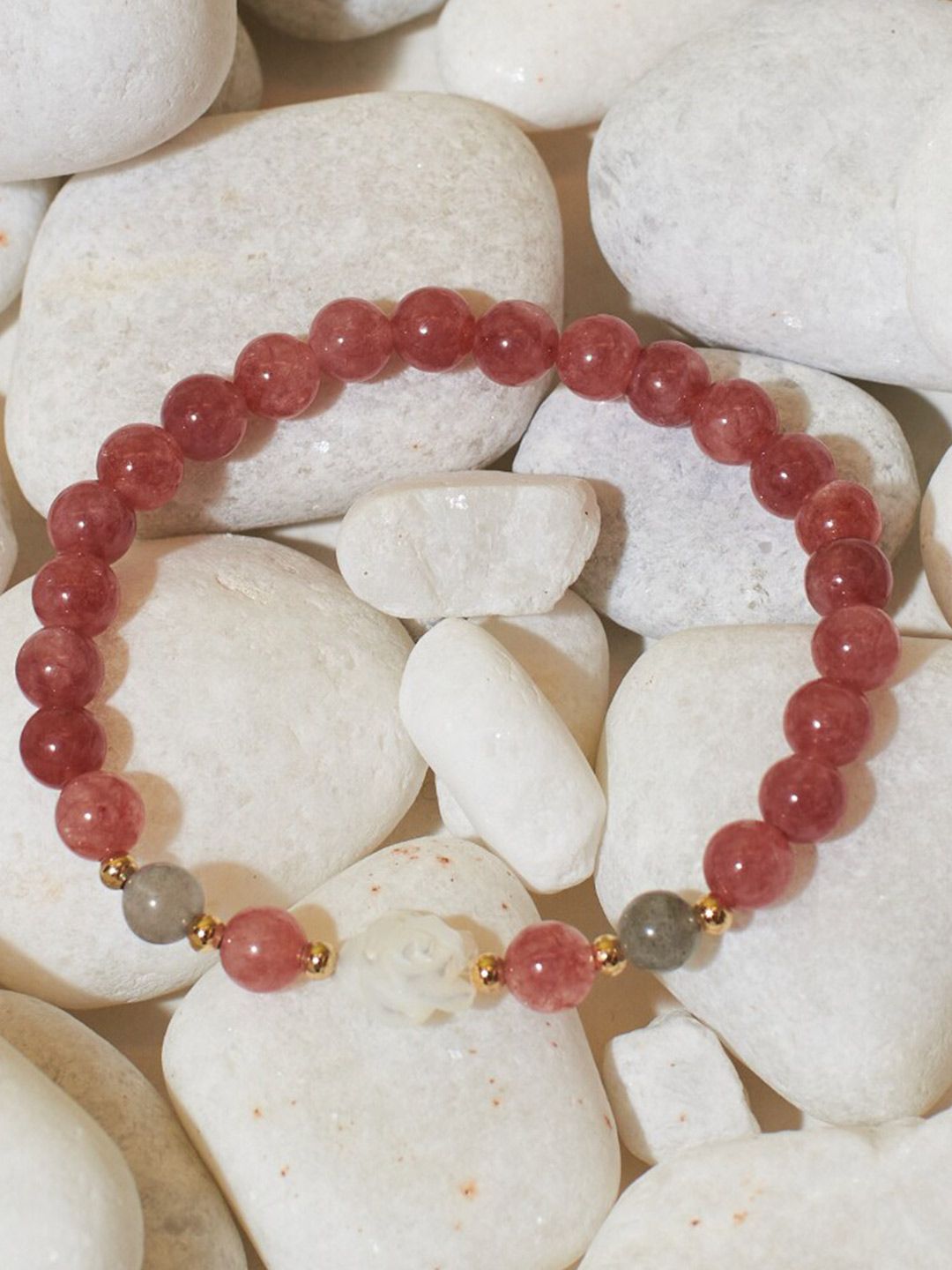 SALTY  Crystal Beaded Band Bracelet