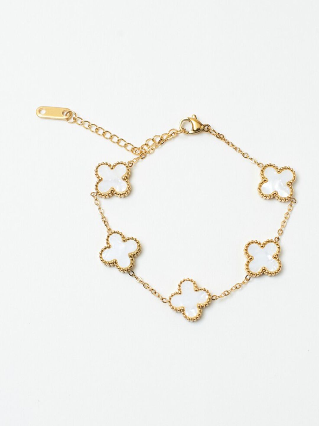 SALTY Women Victorian Clover Adjustable Bracelet for Accessories for Everyday Wear
