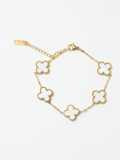 SALTY Women Victorian Clover Adjustable Bracelet for Accessories for Everyday Wear