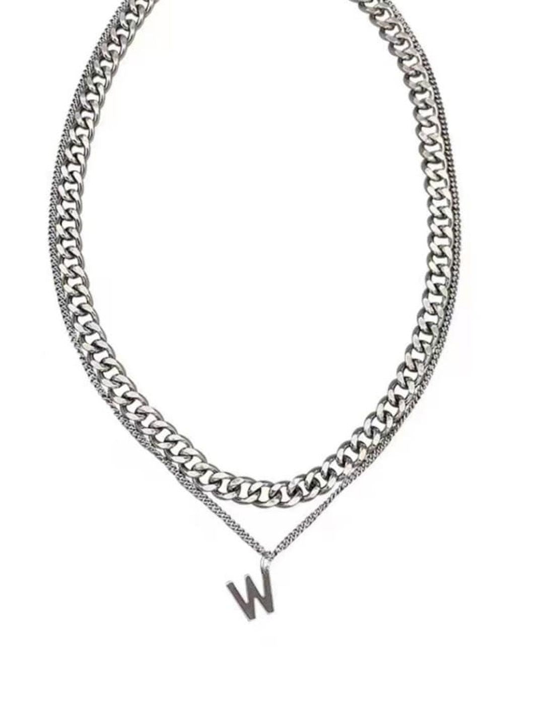SALTY Stainless Steel Contemporary Pendant With Chain
