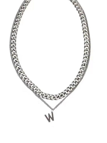 SALTY Stainless Steel Contemporary Pendant With Chain