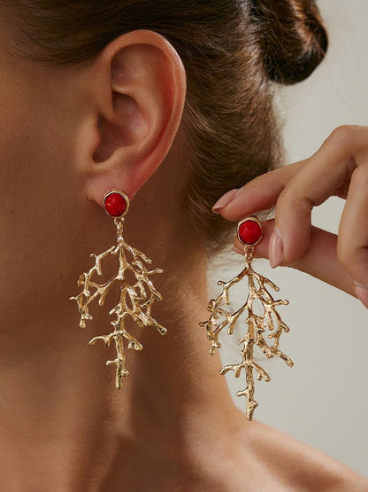 Geometric Drop Earrings