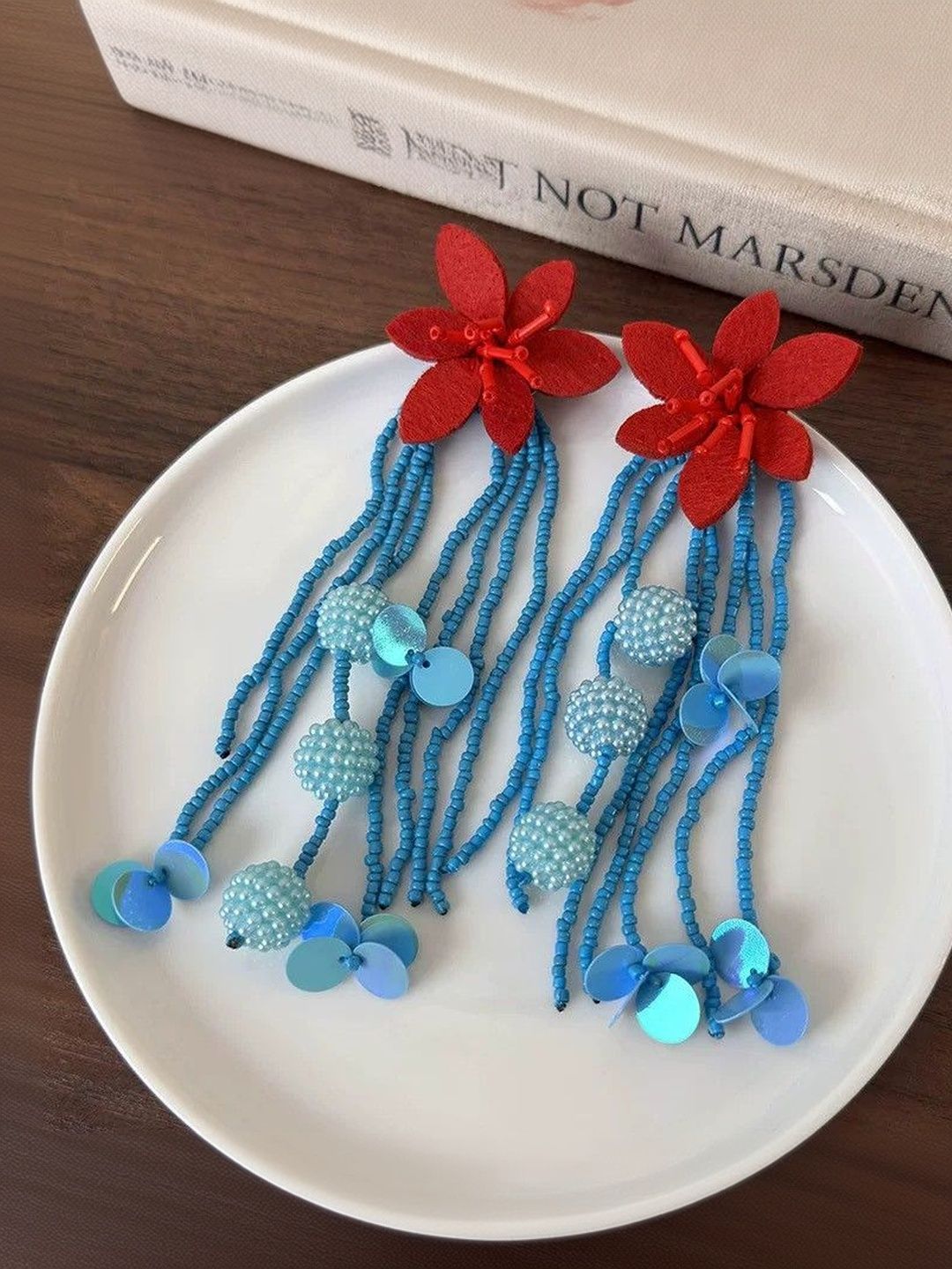 Floral Drop Earrings