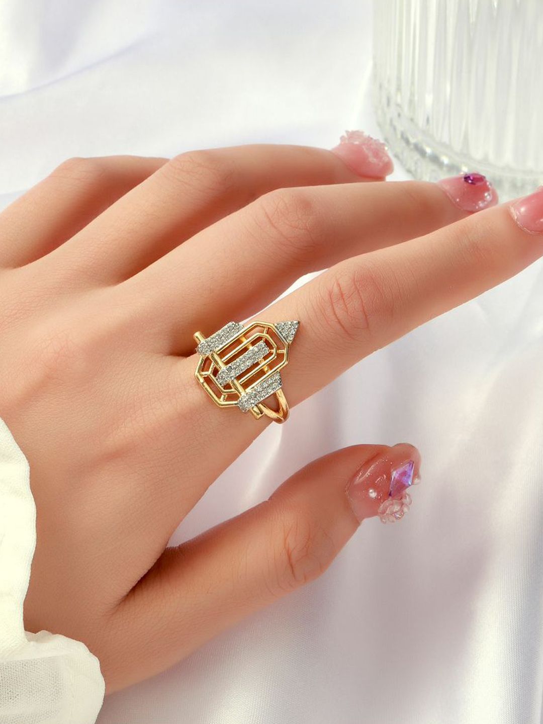 SALTY Soho Diamond Finger Ring