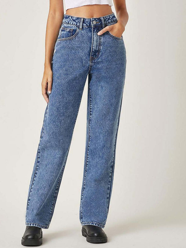 Women Regular Fit High-Rise Stretchable Jeans