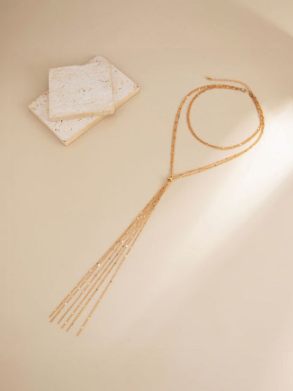 Copper Copper-Plated Enamelled Necklace