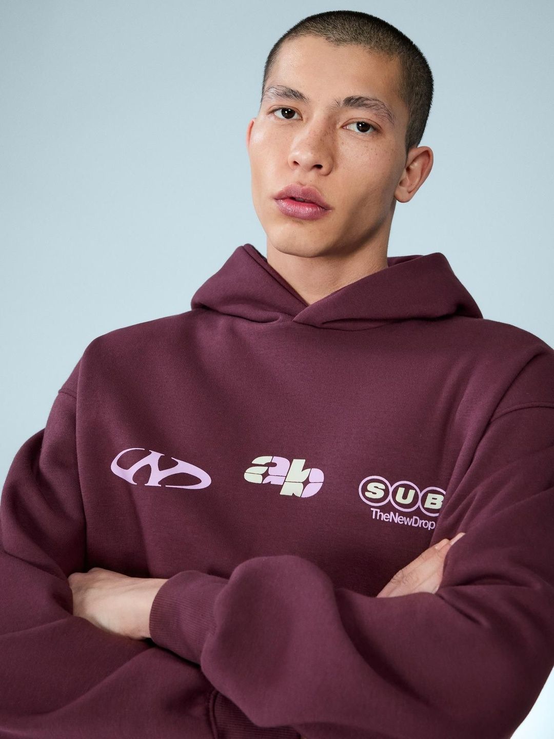Printed hoodie