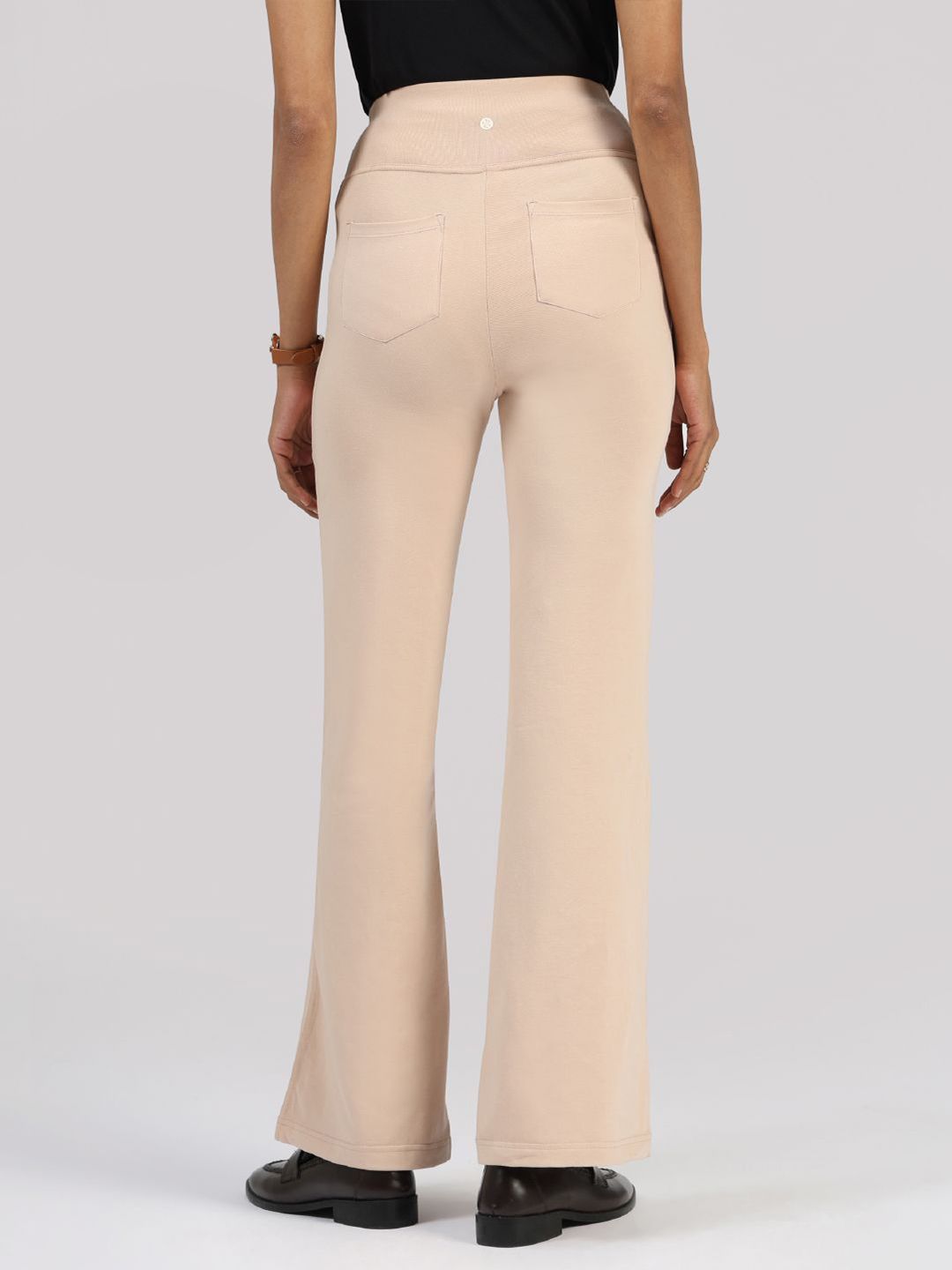 Womens AM PM Cotton Flare Pants -Tall