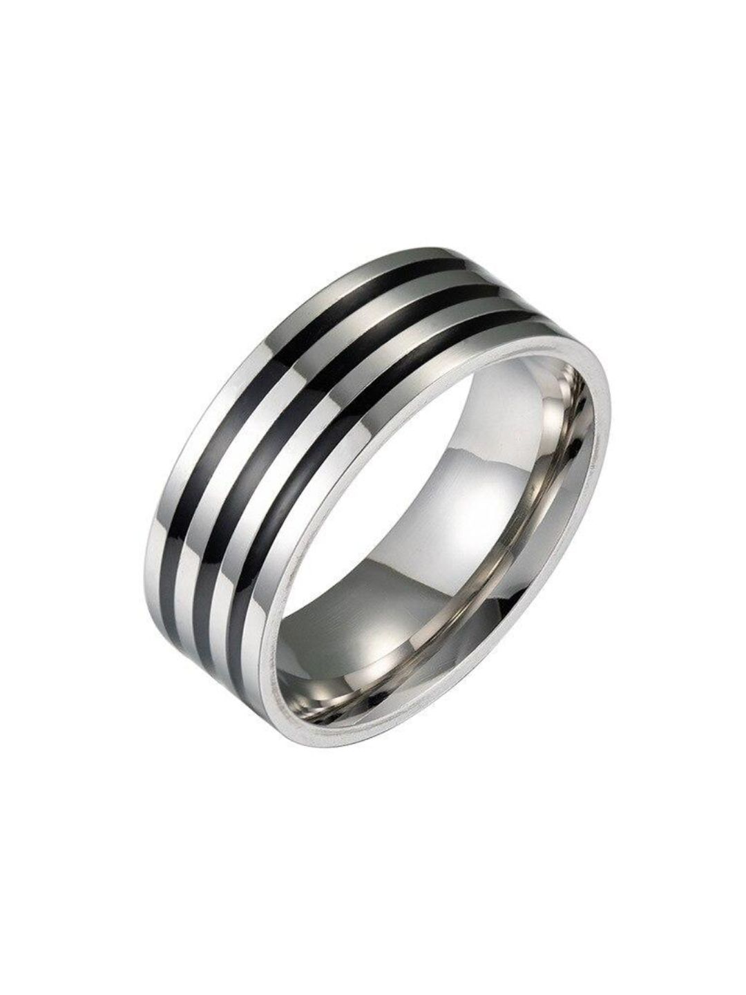 SALTY Men Stainless Steel Marshal Ring