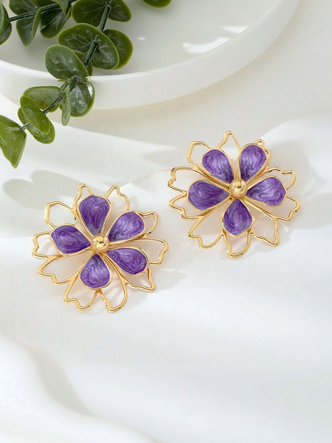 Floral Studs Earrings