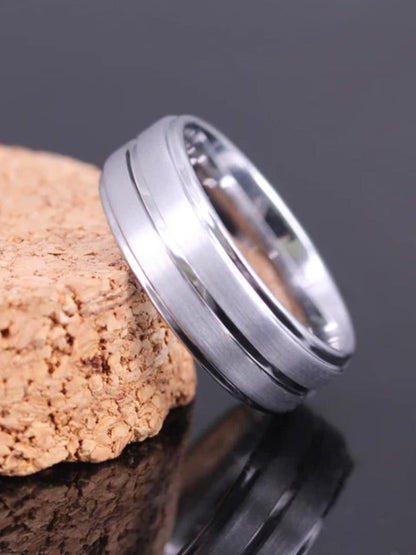 SALTY Men Stainless Steel Caspian Finger Rings