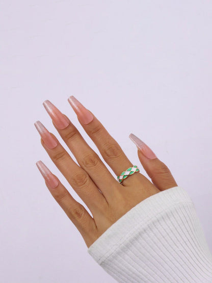 SALTY Enamel Adjustable Finger Ring