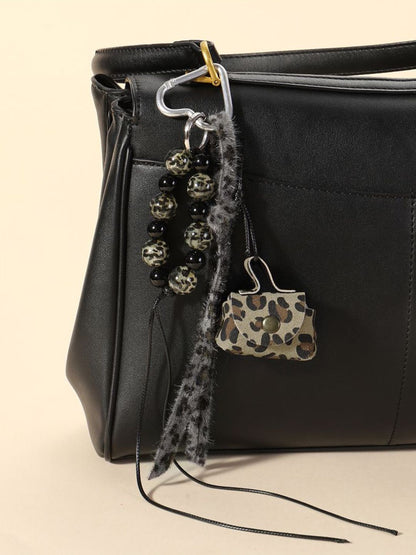 SALTY The Leopard Loop Keyring Bag Charm
