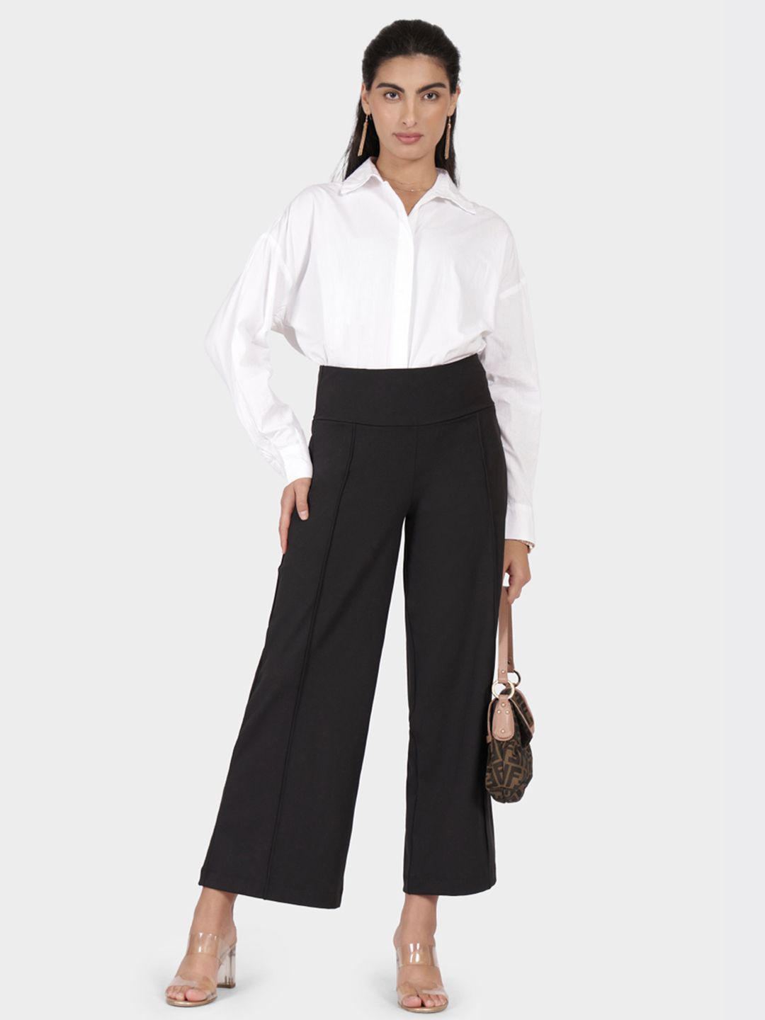 Women Ultimate Wide Leg Loose Fit Pants - Tall