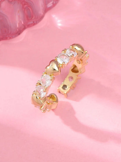 SALTY Pack of 2 Women Auric Gold Ring