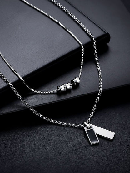 Stainless Steel Silver-Plated Chain