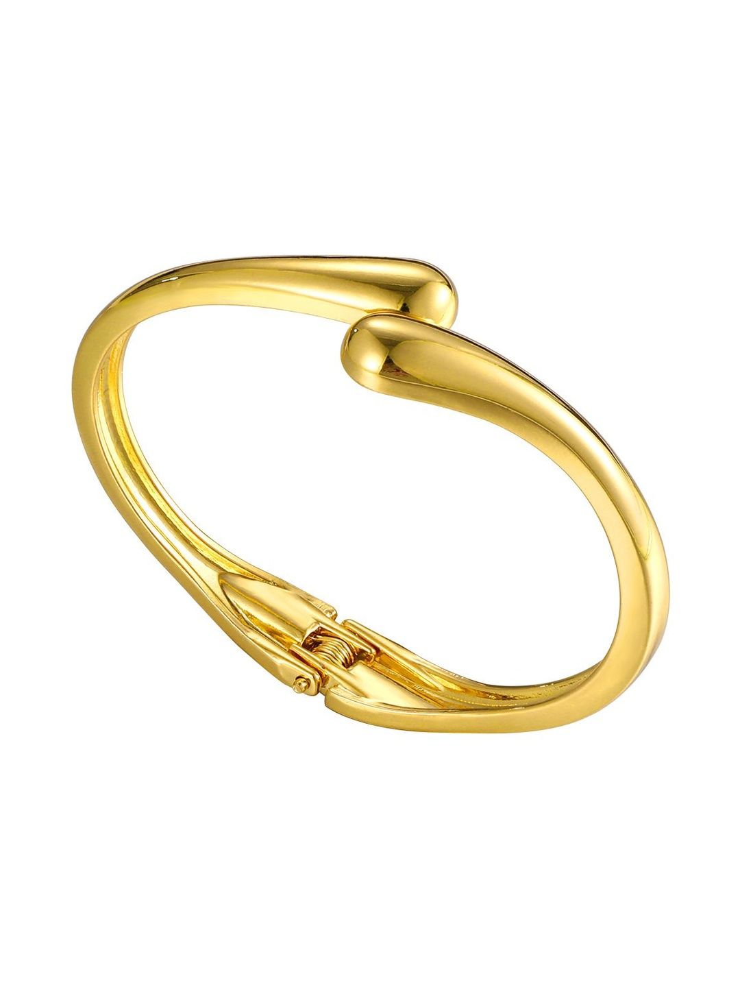 Women Gold-Plated Cuff Bracelet