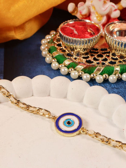 SALTY Pack of 2 Women Suraksha Painted Rakhi